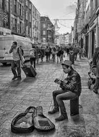fototapeta - muzyczne uliczki
